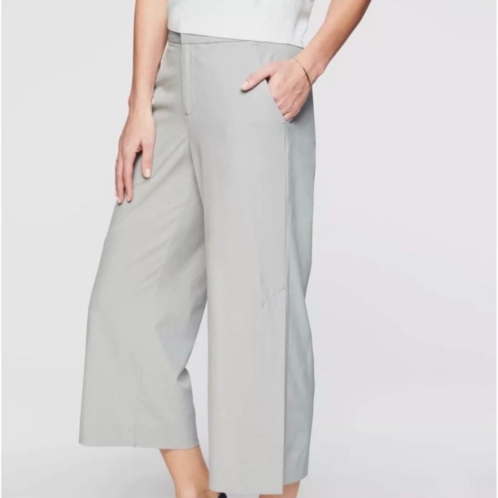 Athleta Tribecca cropped wide leg pant